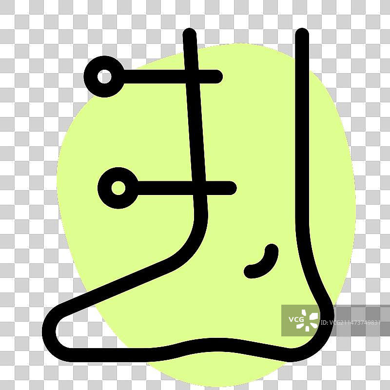 腿部针灸，用于清除结节等图片素材