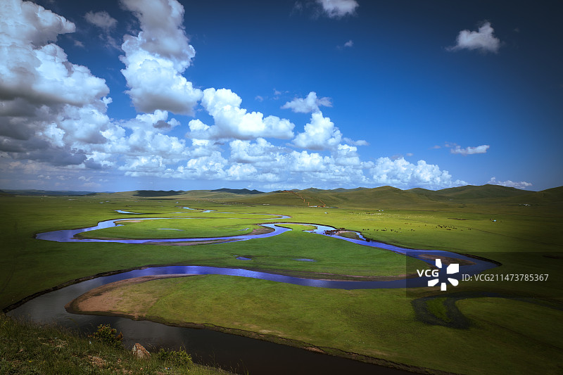 莫日格勒河图片素材