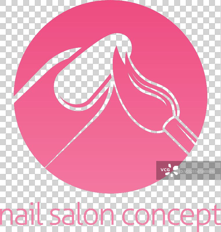 美甲师概念图片素材