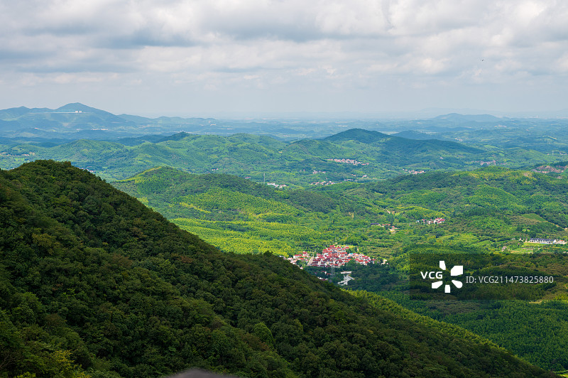 南山竹海风光图片素材