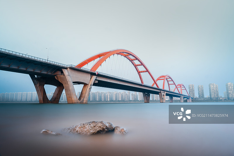 长沙福元路大桥图片素材