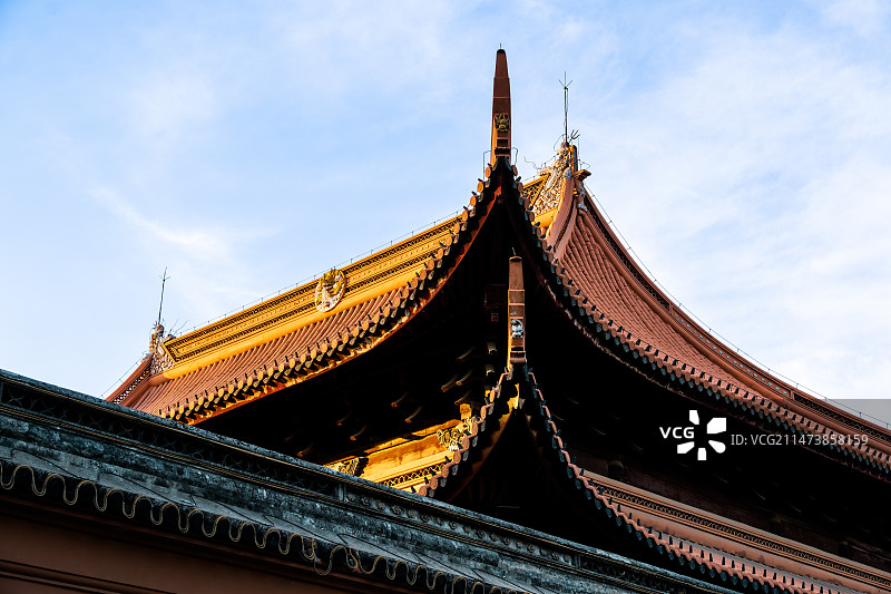 苏州文庙大成殿一隅图片素材