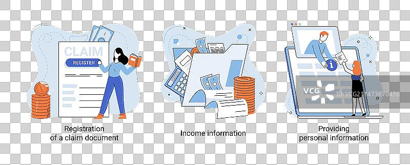 花园金融赔偿图片素材