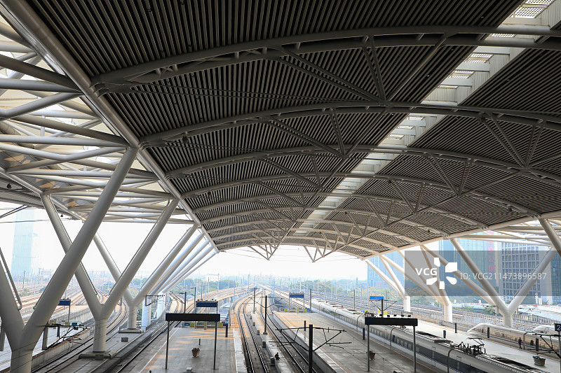广州南站站台图片素材
