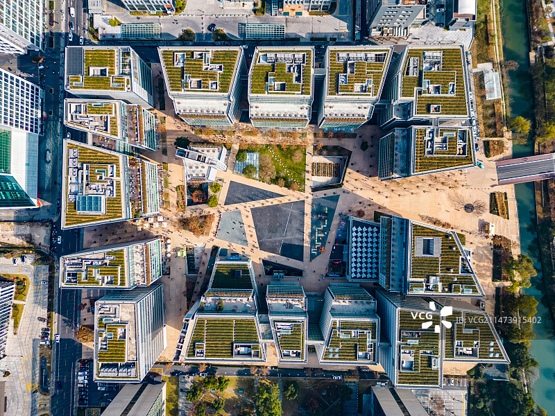 杭州城西天目里商业艺术综合体图片素材