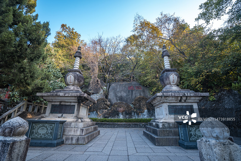厦门南普陀寺石刻图片素材