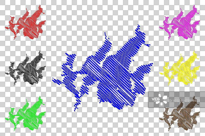 美国 leech 水库湖泊图片素材