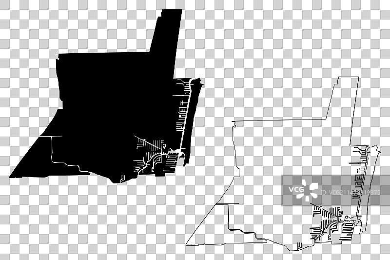 佛罗里达州蓬帕诺比奇市风光图片素材