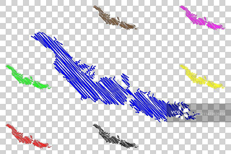 罗斯福湖，美国图片素材