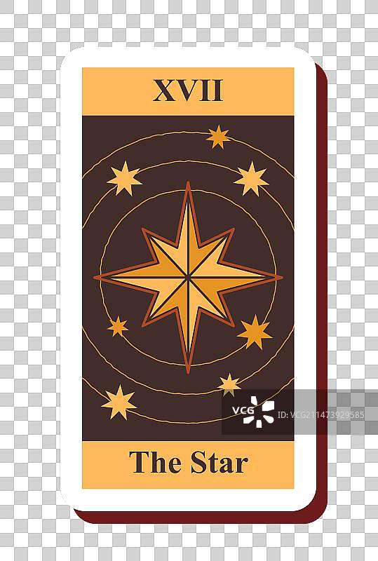 塔罗牌概念图片素材