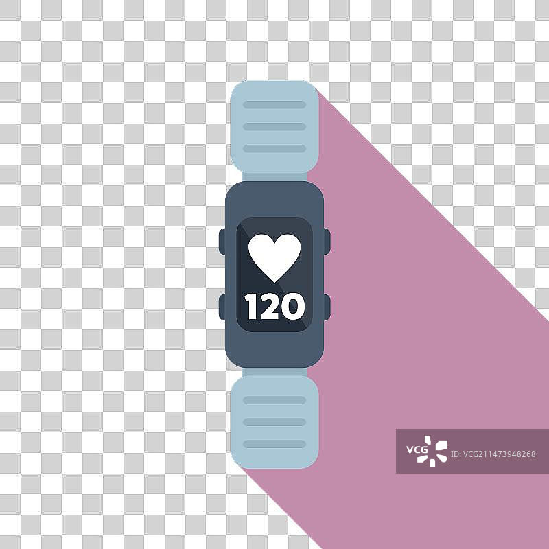 健身腕带扁平设备图标图片素材