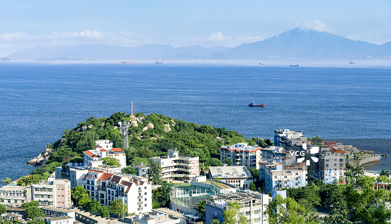 珠海外伶仃岛全景图片素材