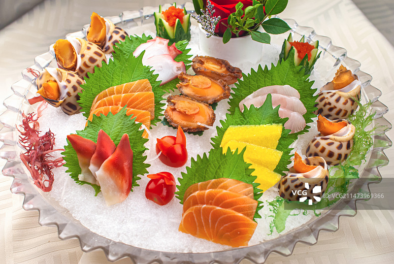 锦绣刺身拼图片素材