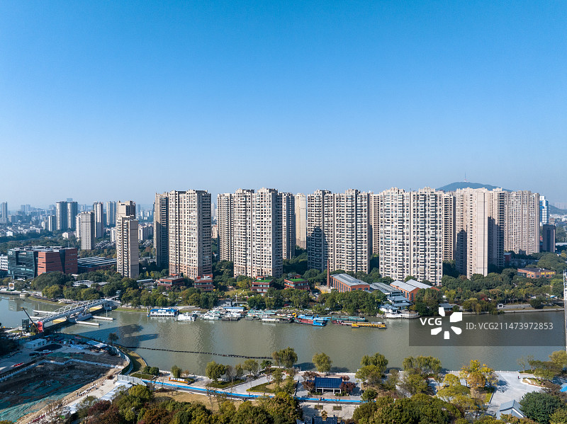 无锡城市住宅小区建筑图片素材