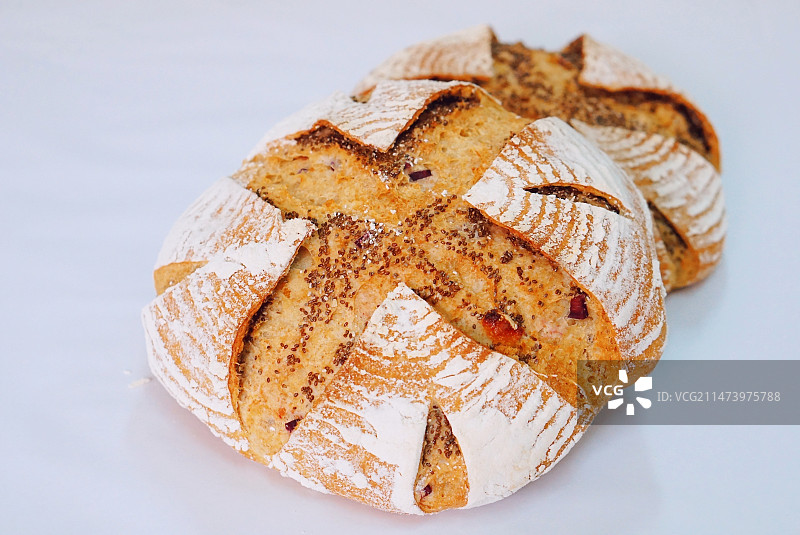 花式营养健康造型面包图片素材