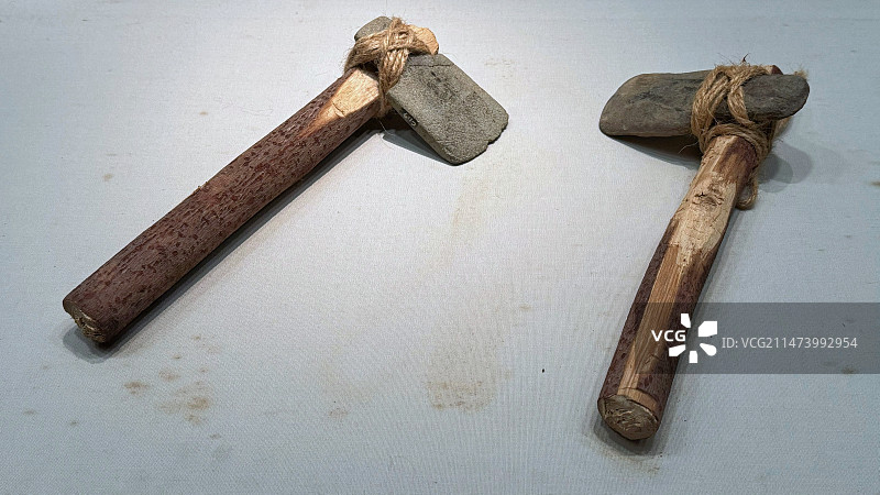 古代石斧图片素材