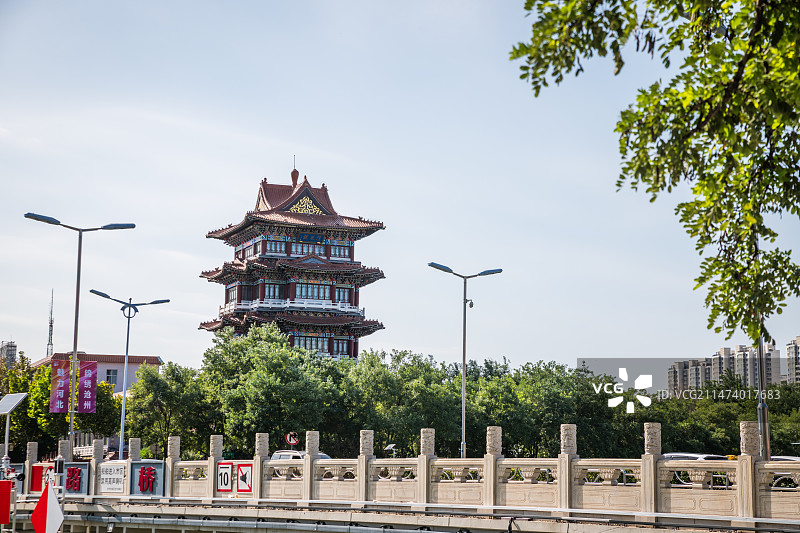 沧州清风楼图片素材