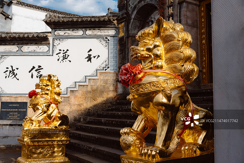 和顺古镇风光图片素材