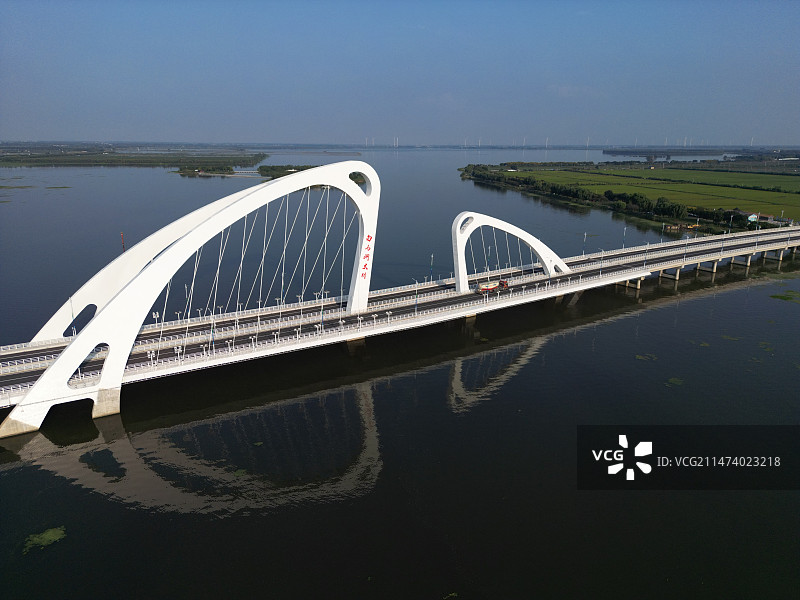 江苏淮安白马湖国际重要湿地图片素材