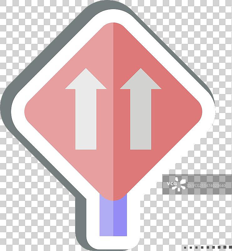 与道路标志相关的单行道贴纸图片素材