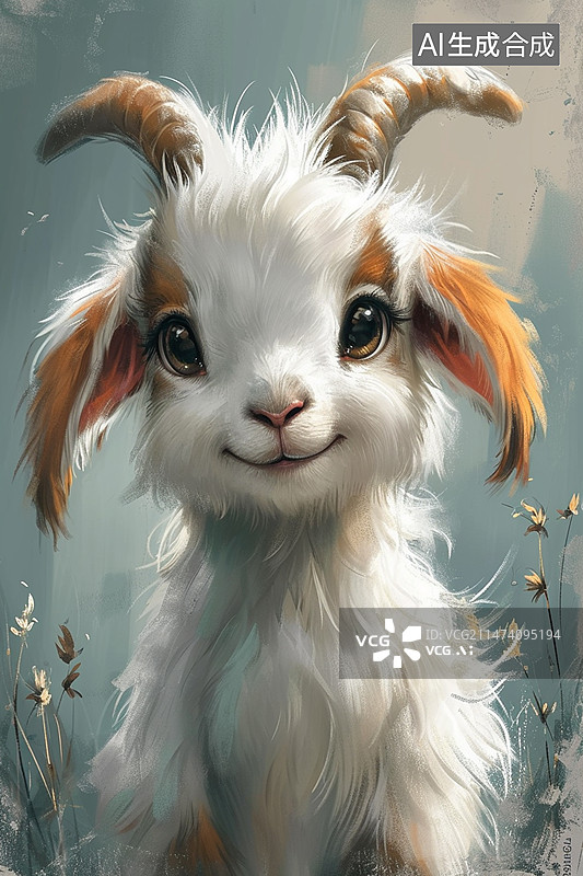 【AI数字艺术】油画生肖动物图片素材