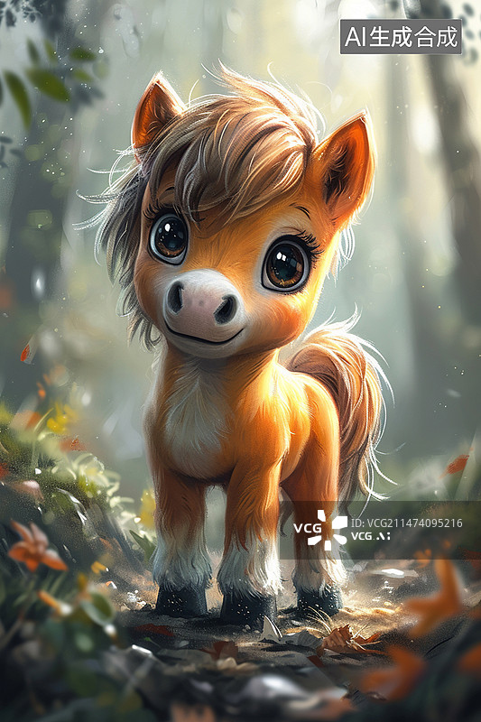 【AI数字艺术】油画生肖动物图片素材