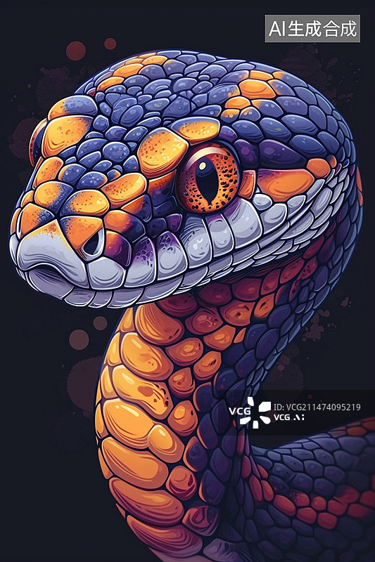 【AI数字艺术】油画生肖动物图片素材