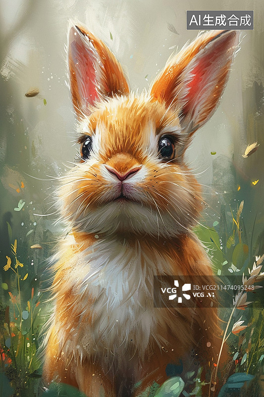 【AI数字艺术】油画生肖动物图片素材