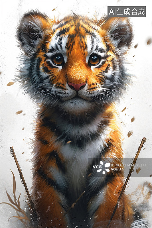 【AI数字艺术】油画生肖动物图片素材