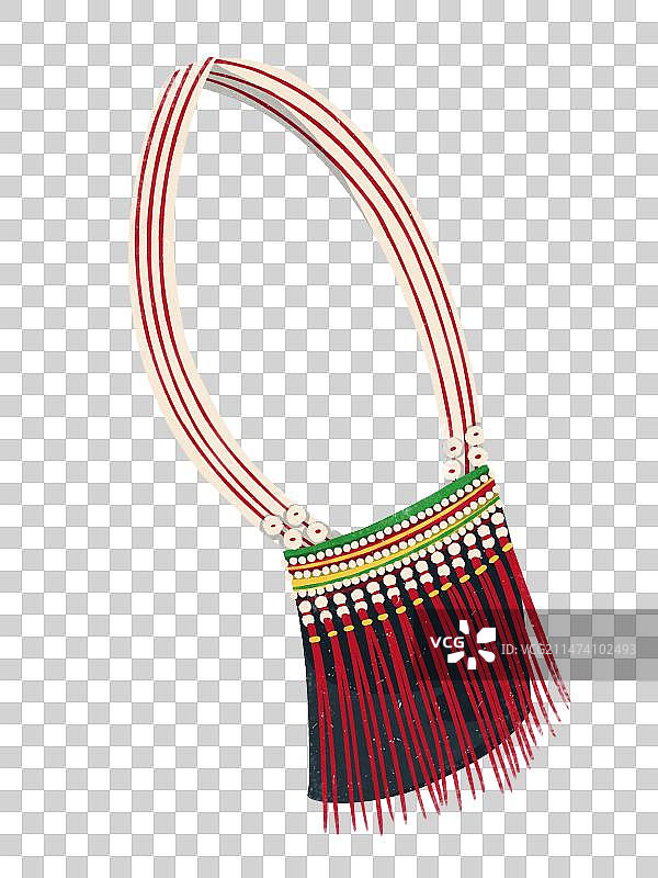 傈僳族筒帕挎包图片素材