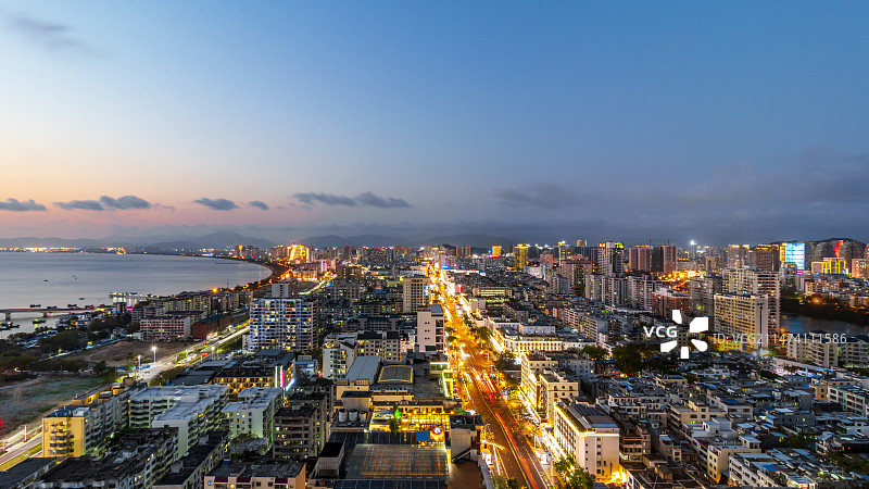 海南三亚城市风光图片素材