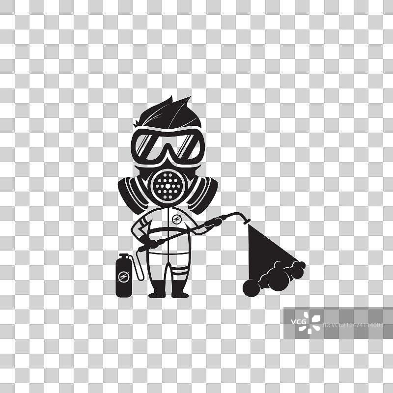 害虫防治服务logo模板图片素材