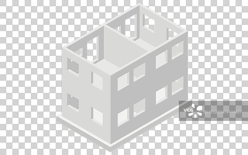 钢筋混凝土墙体结构图片素材