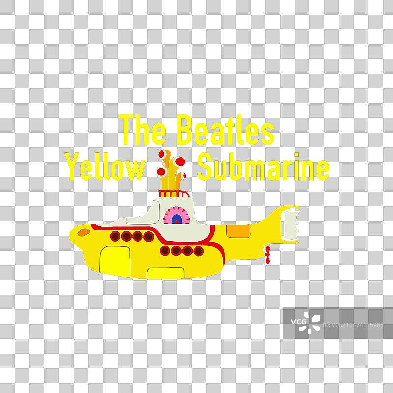 披头士乐队黄色潜水艇图片素材