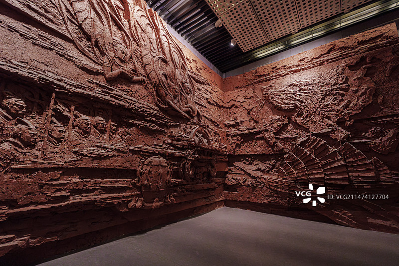 四大发明，浮雕，古代中国，中国国家博物馆图片素材