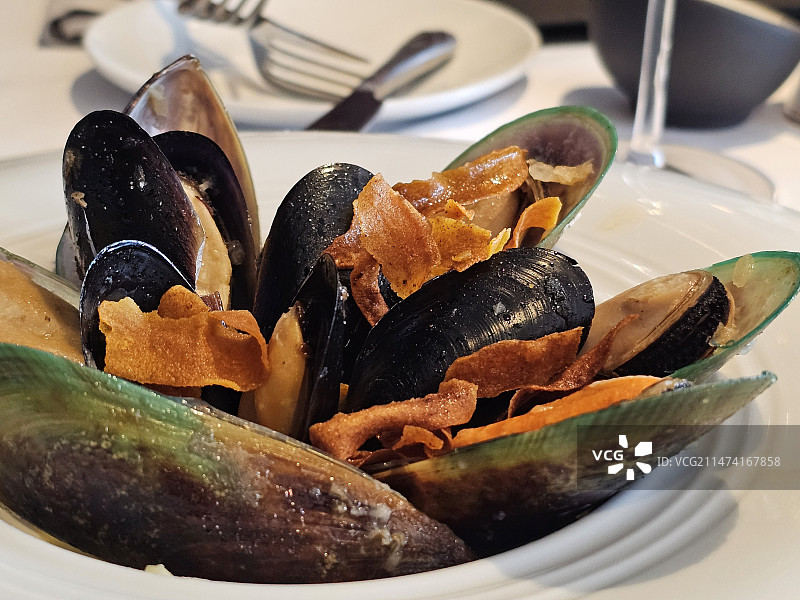 美食～青口贝图片素材