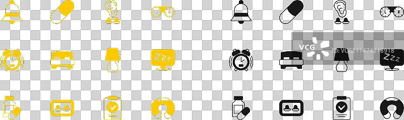 带储物盒的隐形眼镜盒耳塞组合图片素材