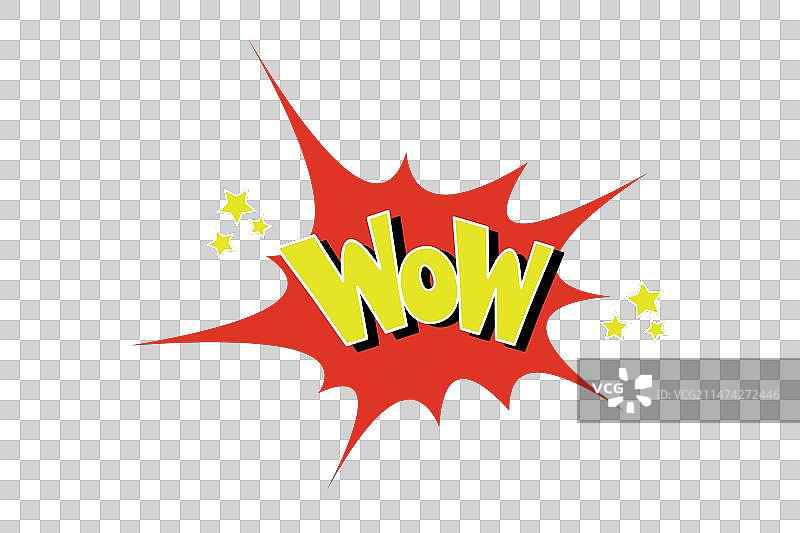 WOW波普艺术风格设计图片素材