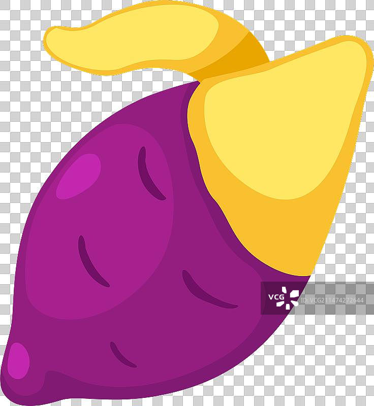 白色背景上的山药图片素材