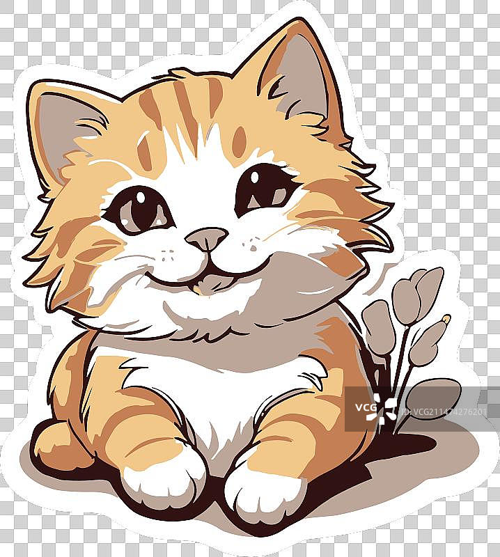 可爱的猫宝宝图片素材