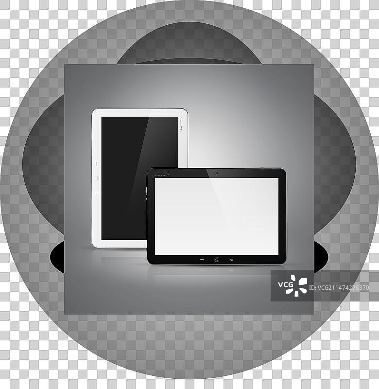 逼真高精度平板电脑图片素材