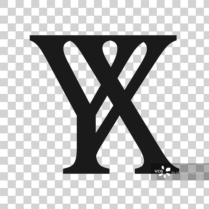 字母YX logo图片素材