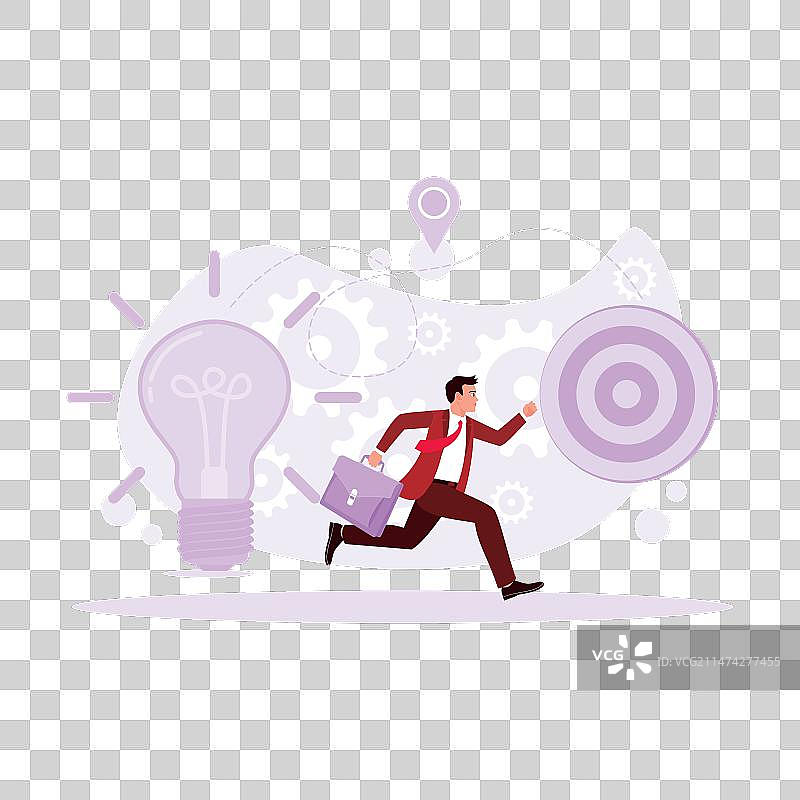 身穿整洁西装 carrying a bag 的年轻男人图片素材