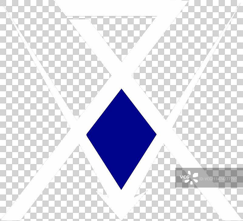 静冈县沼津市旗帜，白色轮廓线图片素材