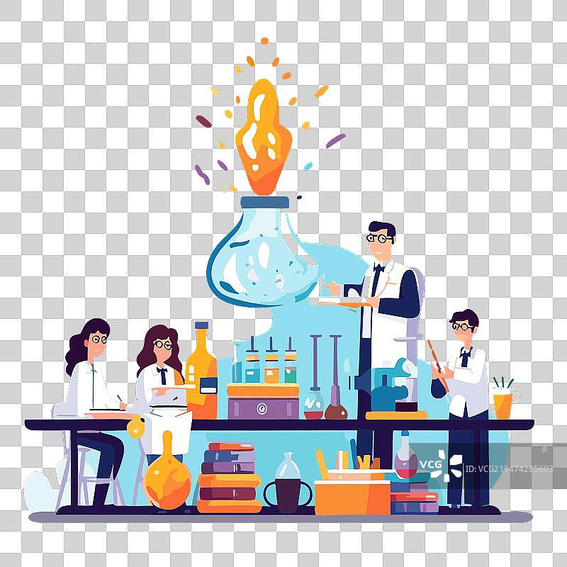 专业科研化学研究员图片素材