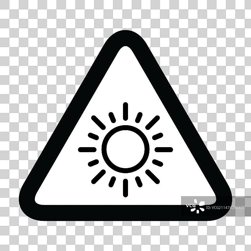 防晒系数图标紫外线辐射阻挡图片素材