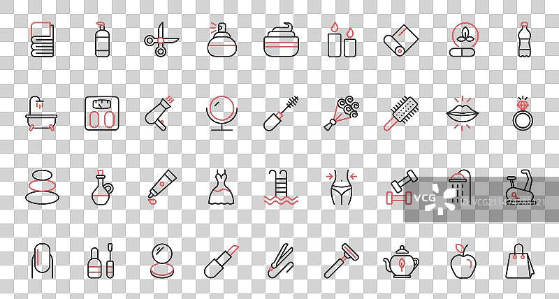 化妆品、面霜和护肤品图片素材