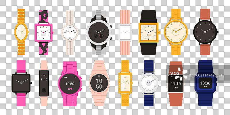 时尚腕表系列图片素材