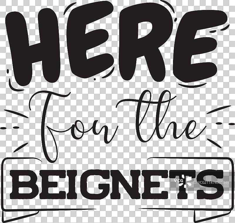 炸面圈主题设计 白色背景图片素材