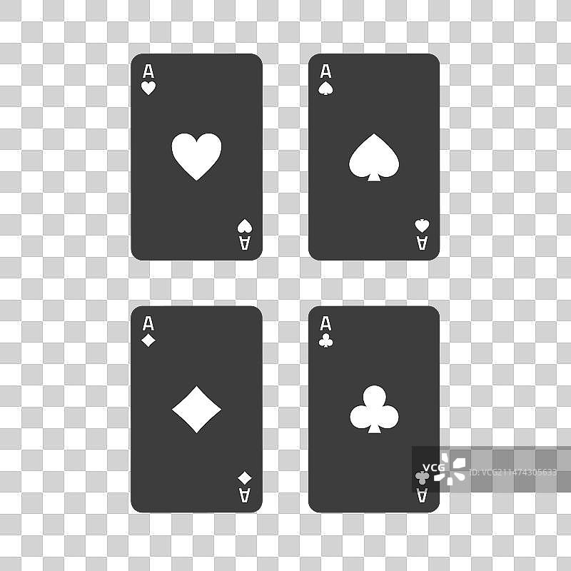 A扑克牌合集图片素材